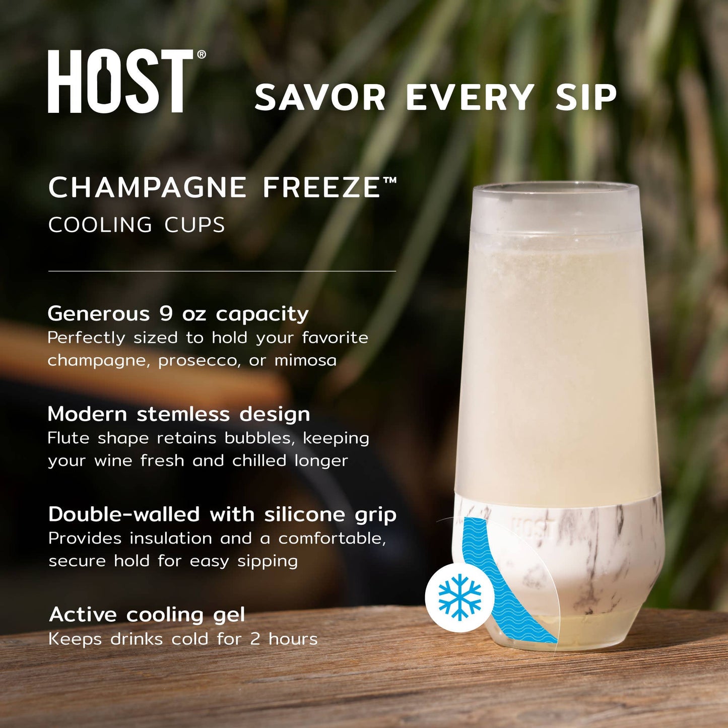 Tortoise Champagne Cooling Cup