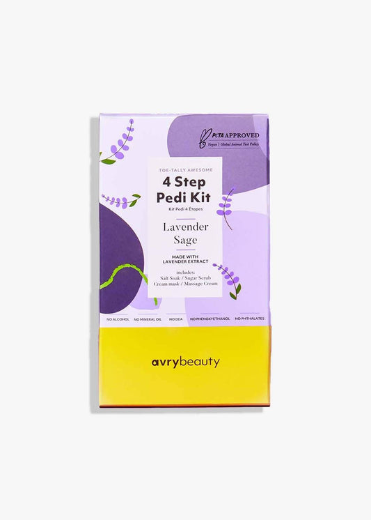 4 Step Pedi Kit - Lavender Sage