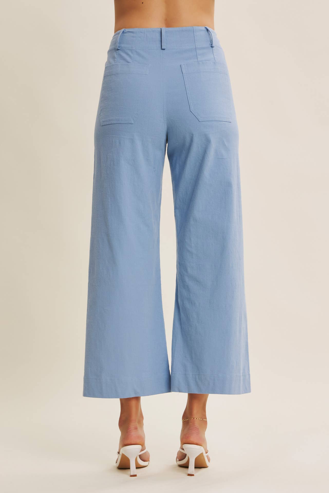 Linen Ankle Pants