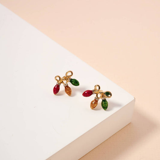 Christmas Lights Earrings