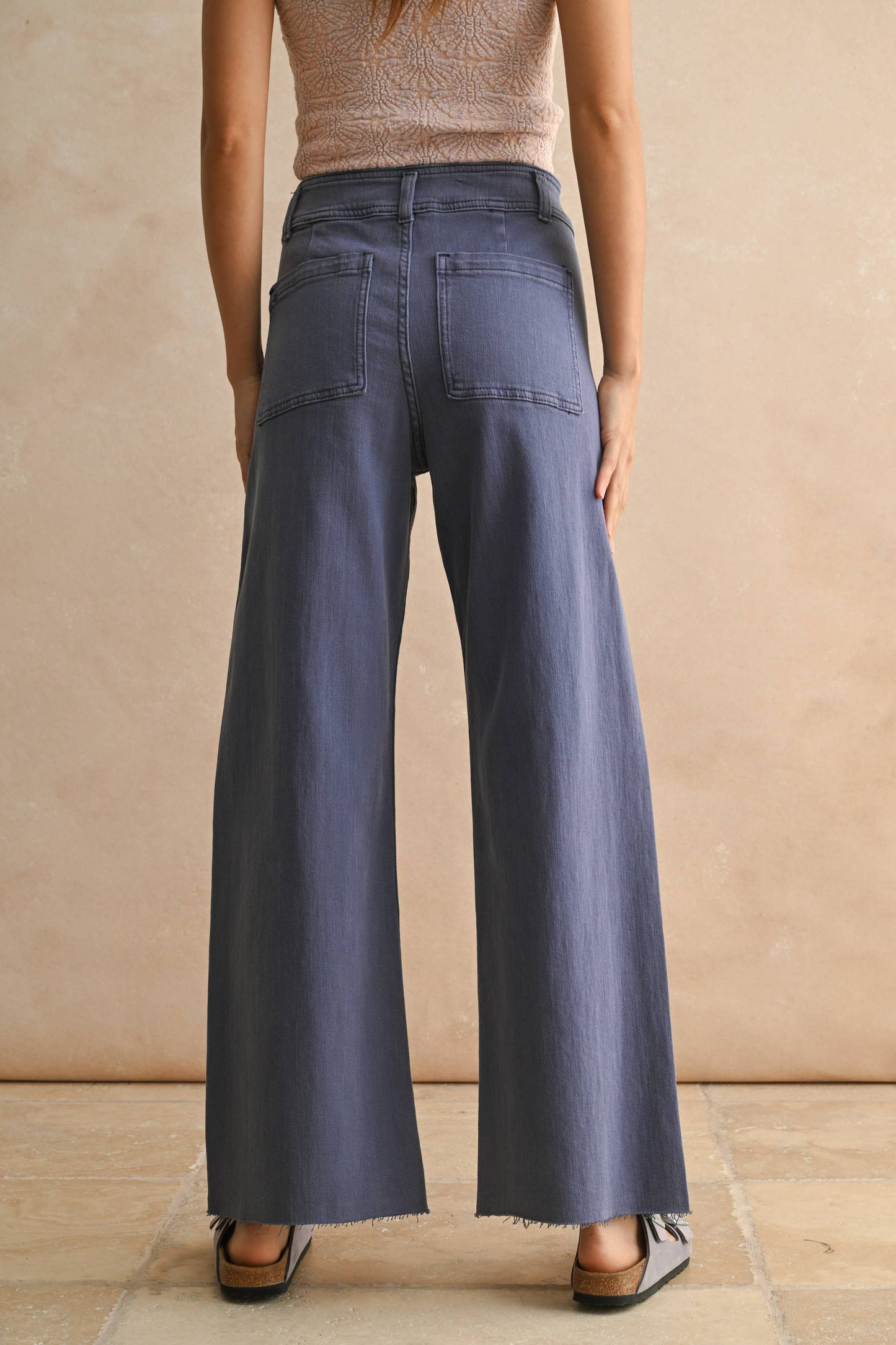 Navy Taylor Pant
