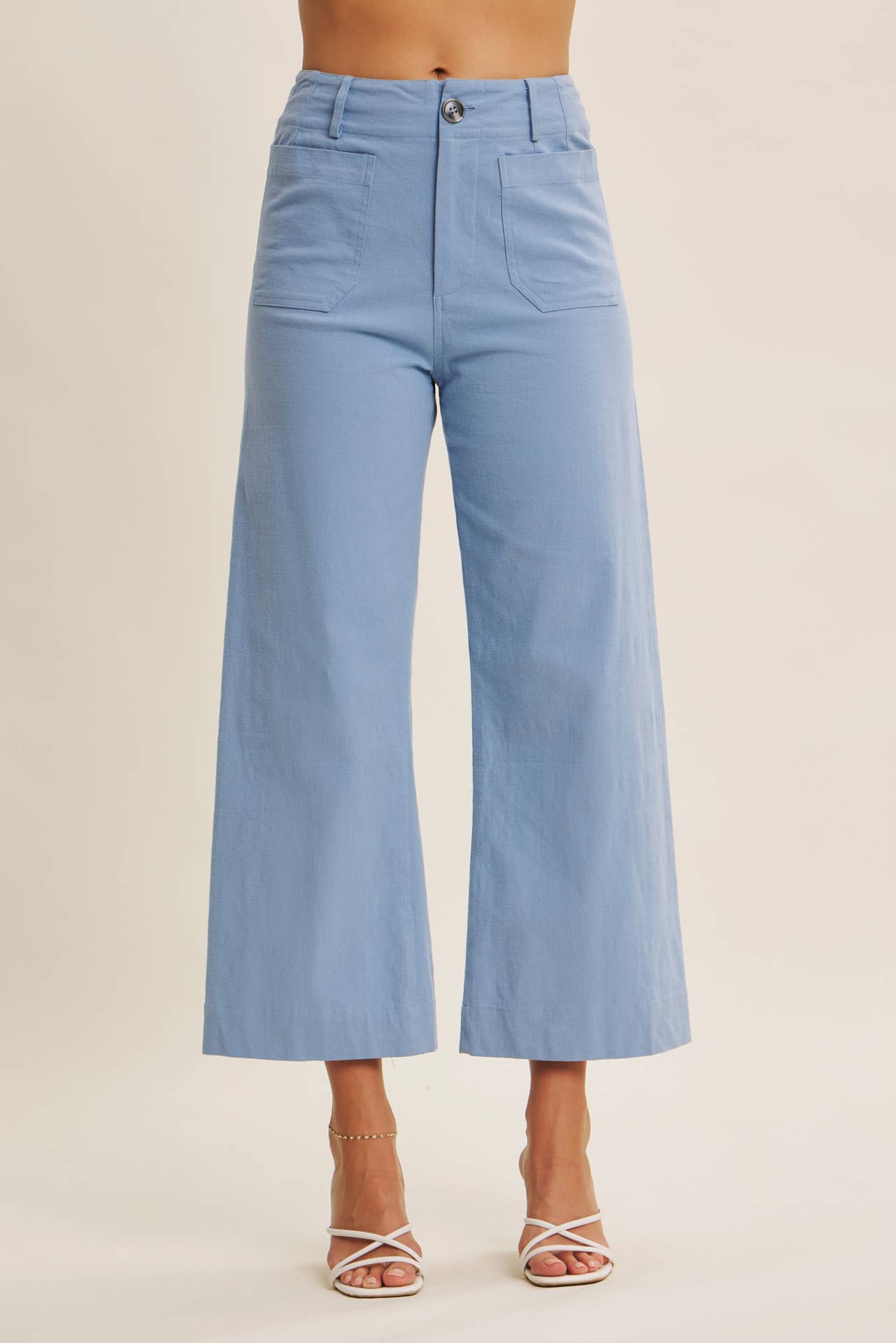 Linen Ankle Pants