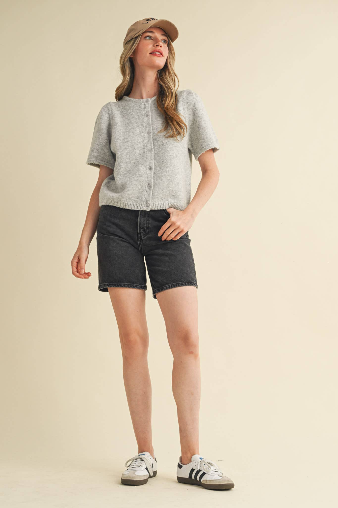 Short Sleeve Cardigan