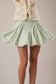 Green Mini Skort