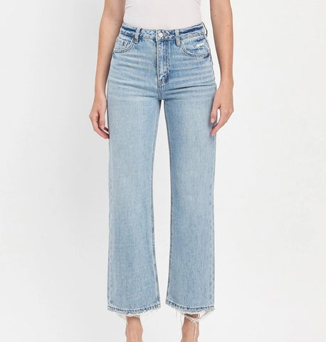 90's High Rise Ankle Jeans