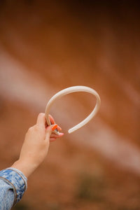 Champagne Satin Headband