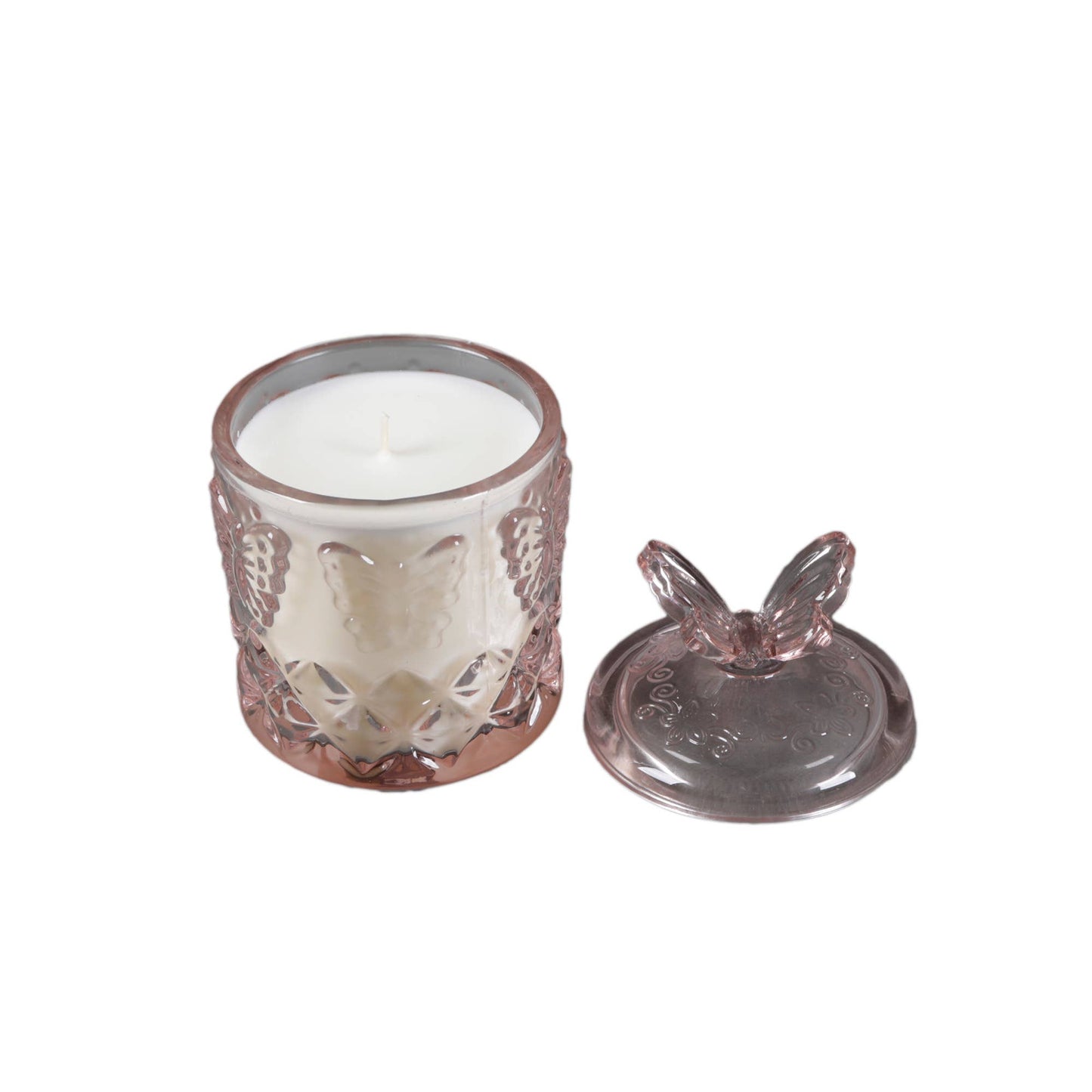 Butterfly Glass Candle