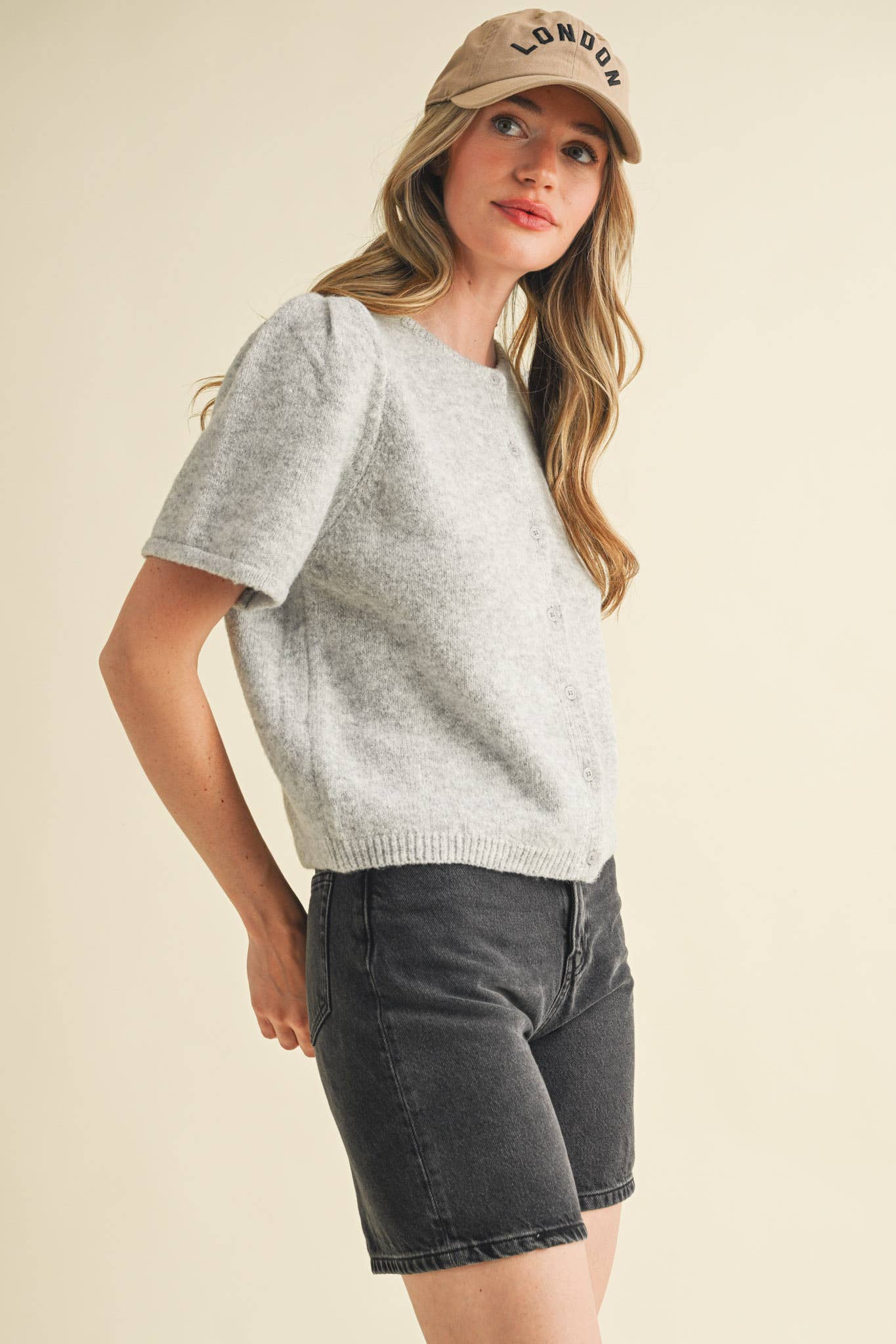 Short Sleeve Cardigan