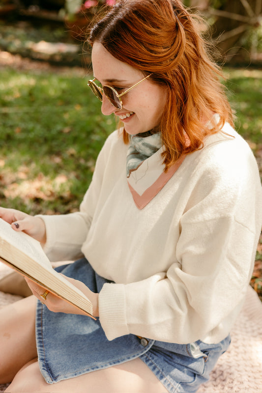 Pink Neck Scarf