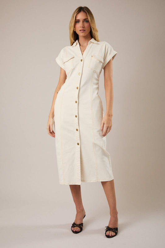 Utility Midi Dress