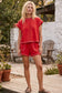 Red Scuba Lounge Shorts