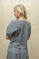 Gingham Puff Sleeve Top