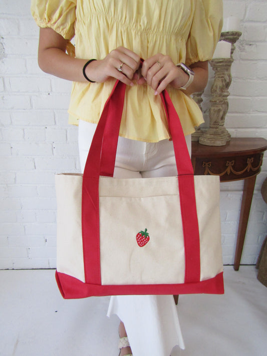Strawberry Tote Bag