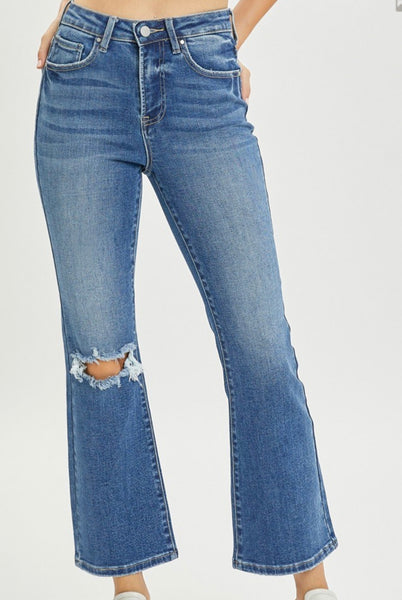 Ankle Flare Jeans
