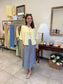 Butter Yellow Cardigan