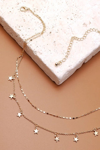 Star Drop Necklace