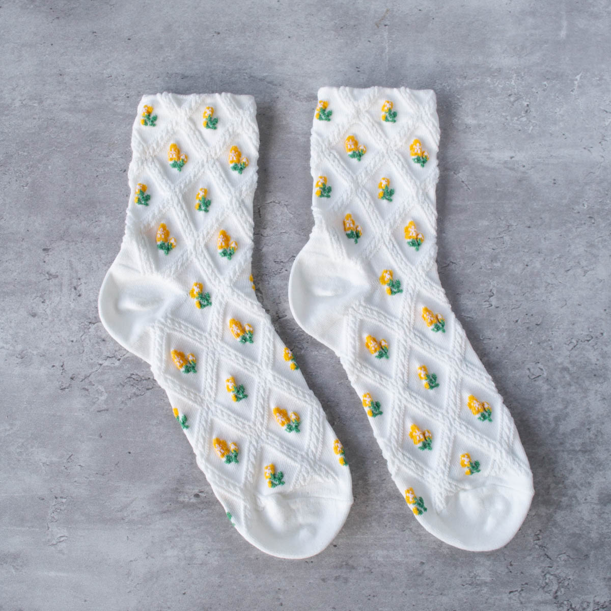 Floral Casual Sock