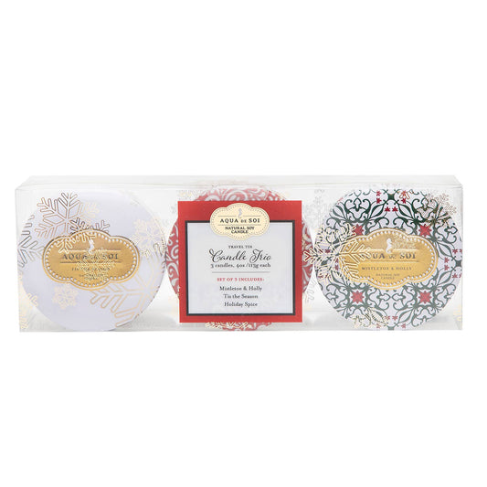 Holiday Trio Candle Set