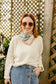 Cream Crew Neck Sweater