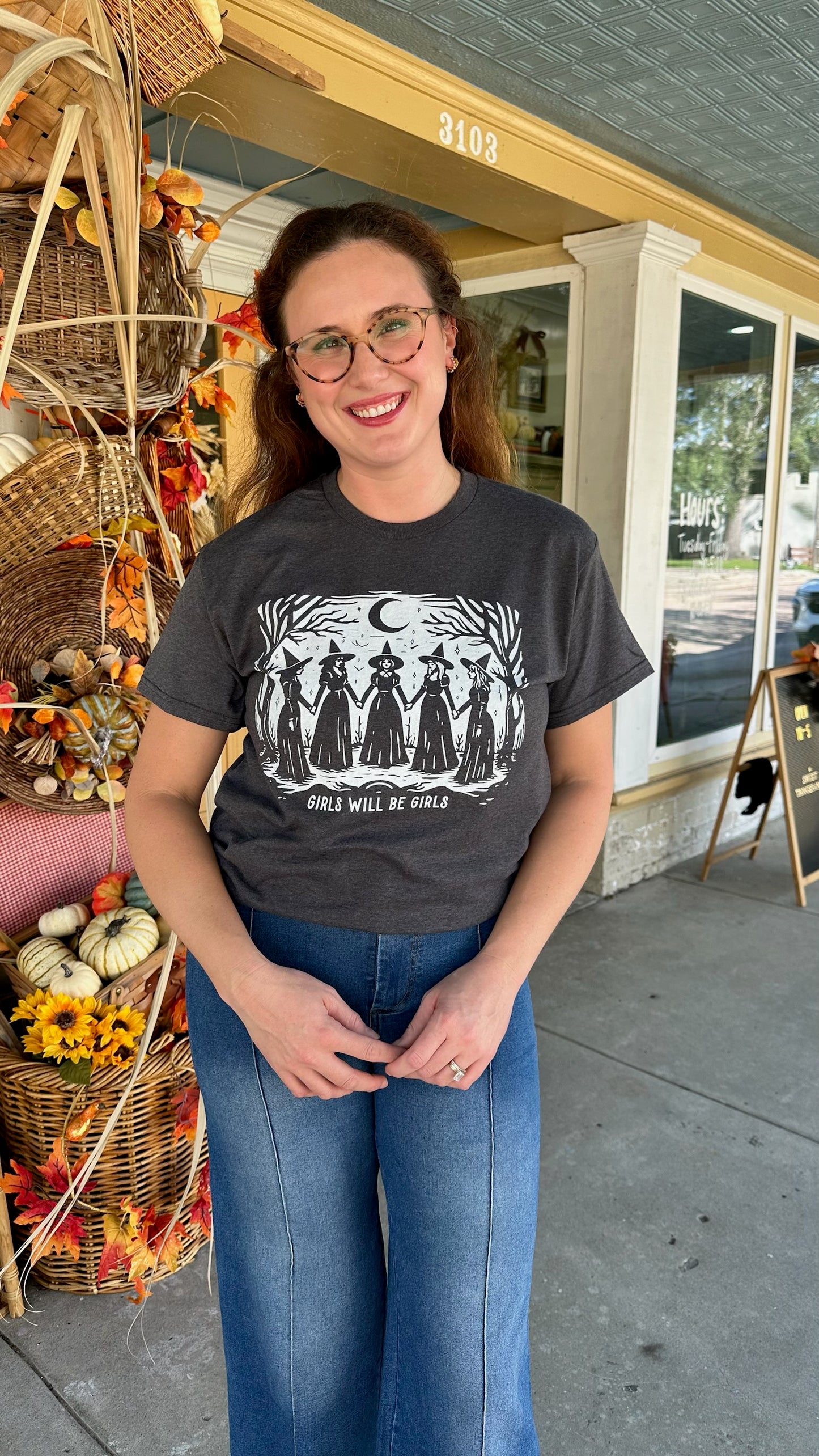 Girls Will Be Girls Witch Shirt