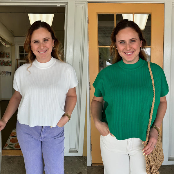 Mock Neck Sweater