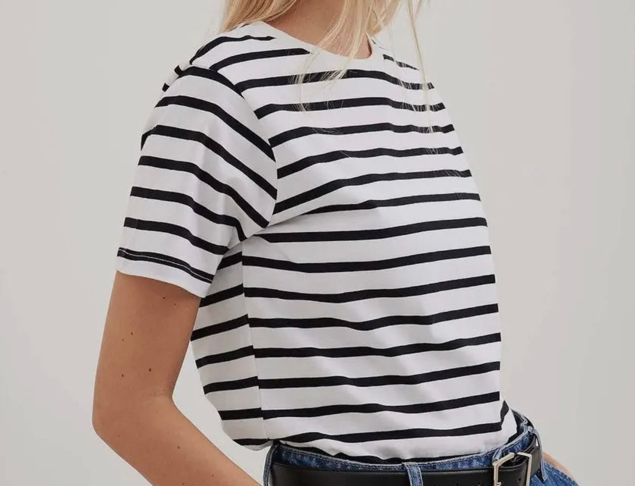Stripe Short Sleeve Tee