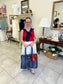 Americana Tote w/Bandana Scarf