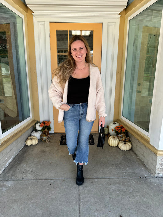 Slouchy Knit Cardigan