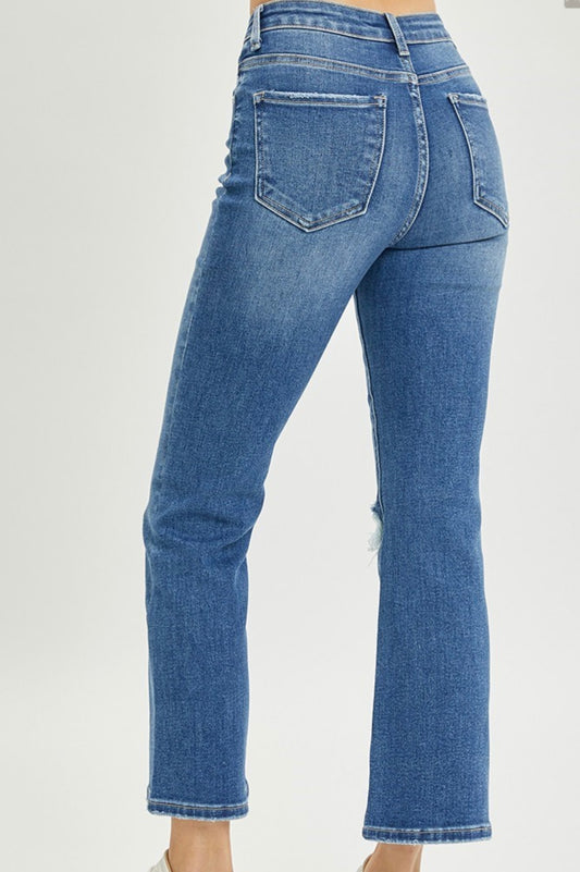 Ankle Flare Jeans