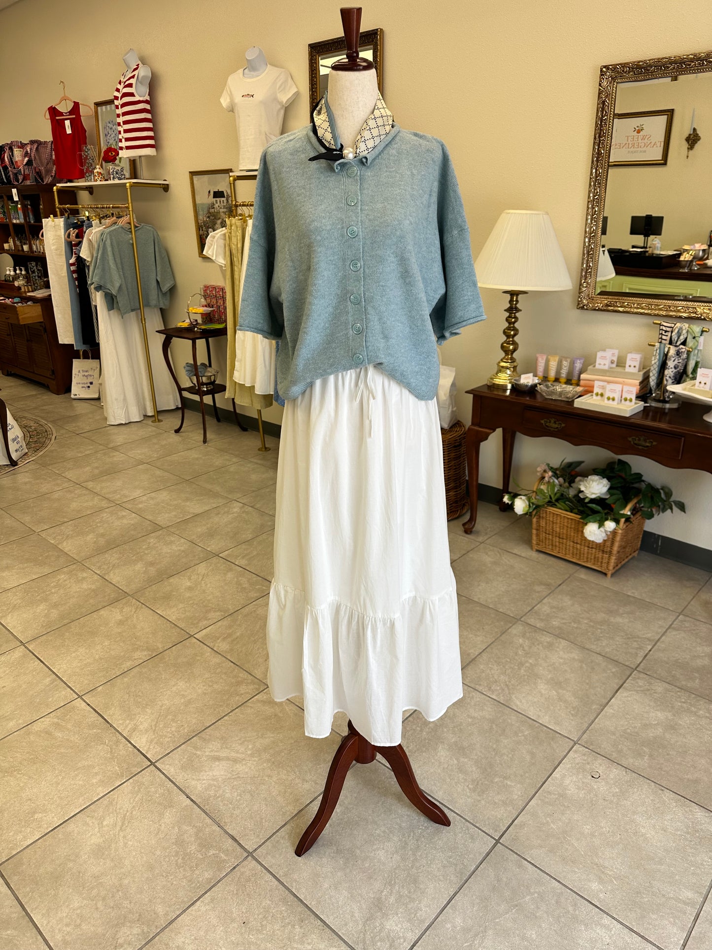 Light Blue Cardigan