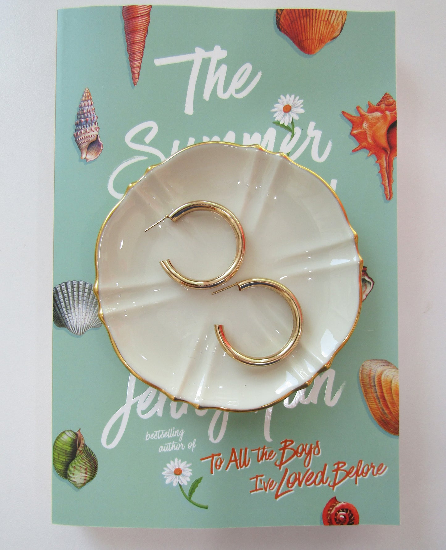 Chunky Gold Hoop Earring