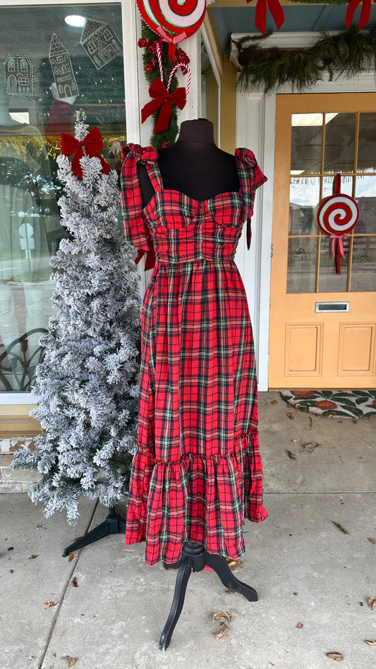 Christmas Plaid Dress