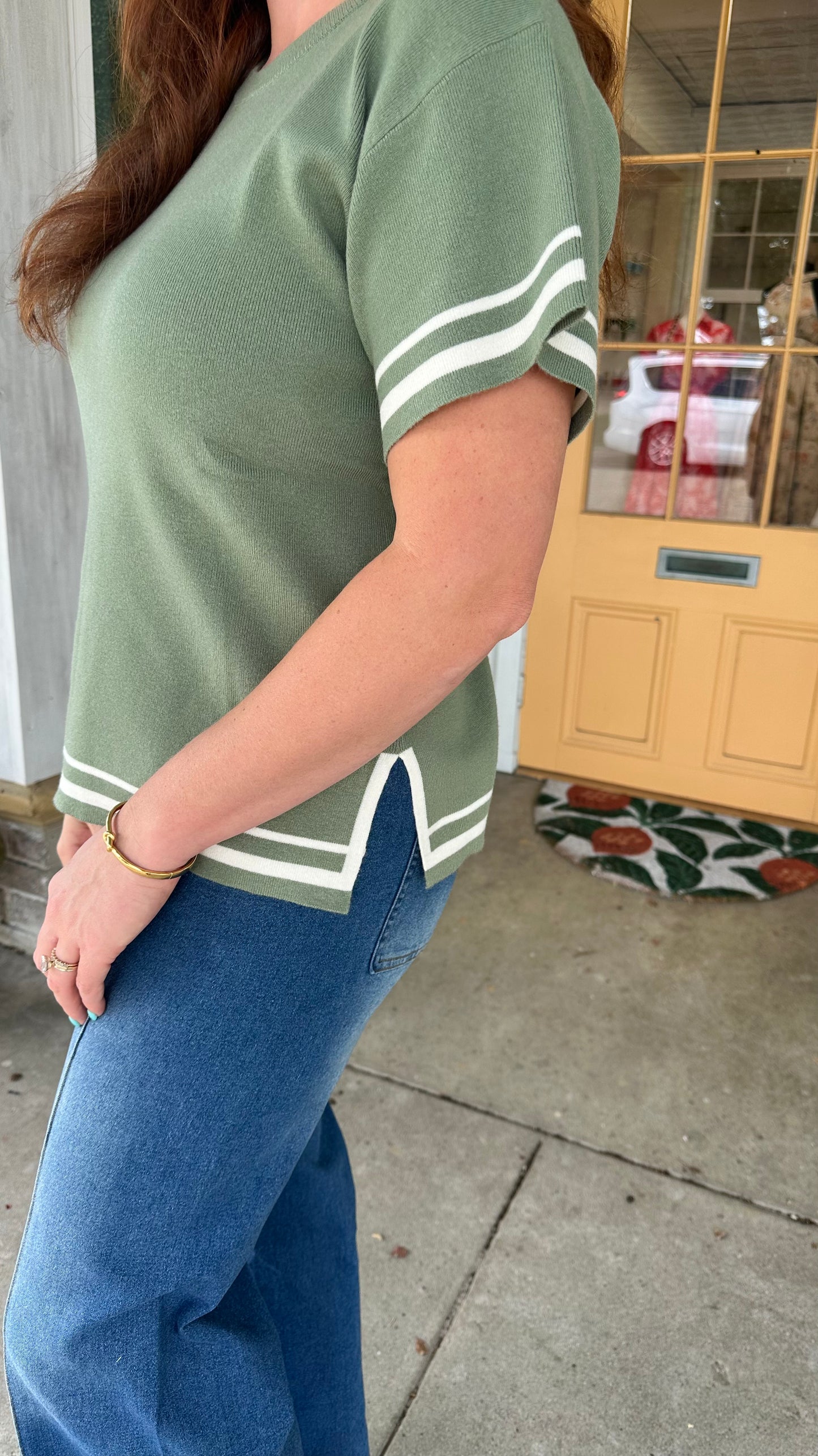 Sage Sweater Top