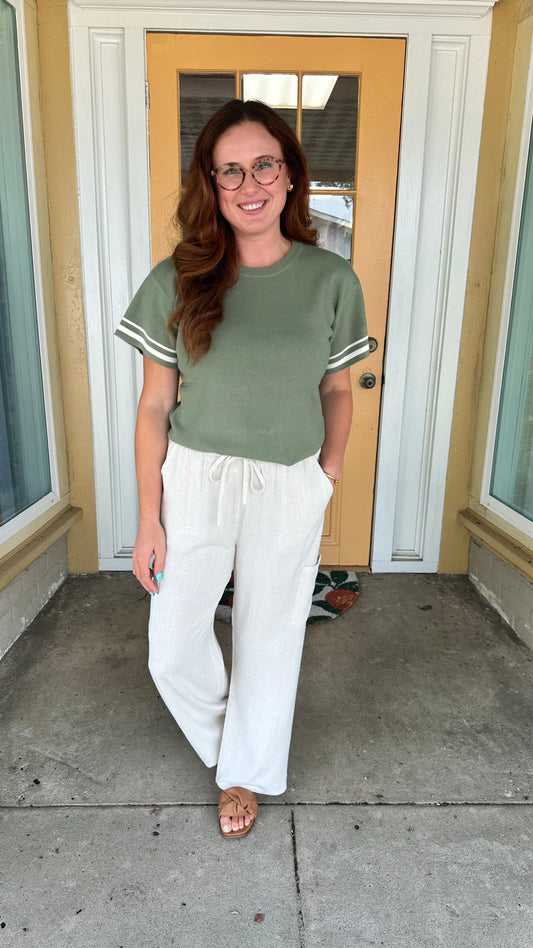 Sage Sweater Top