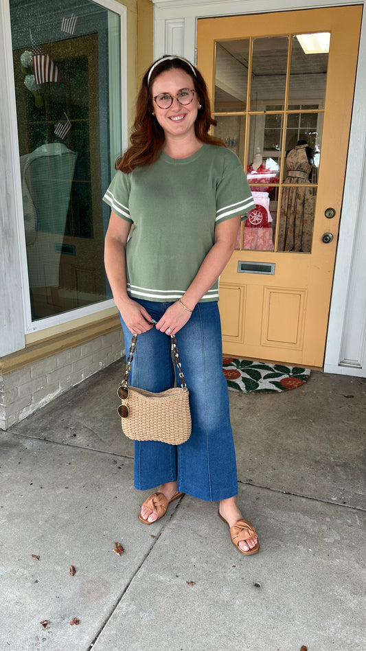 Sage Sweater Top