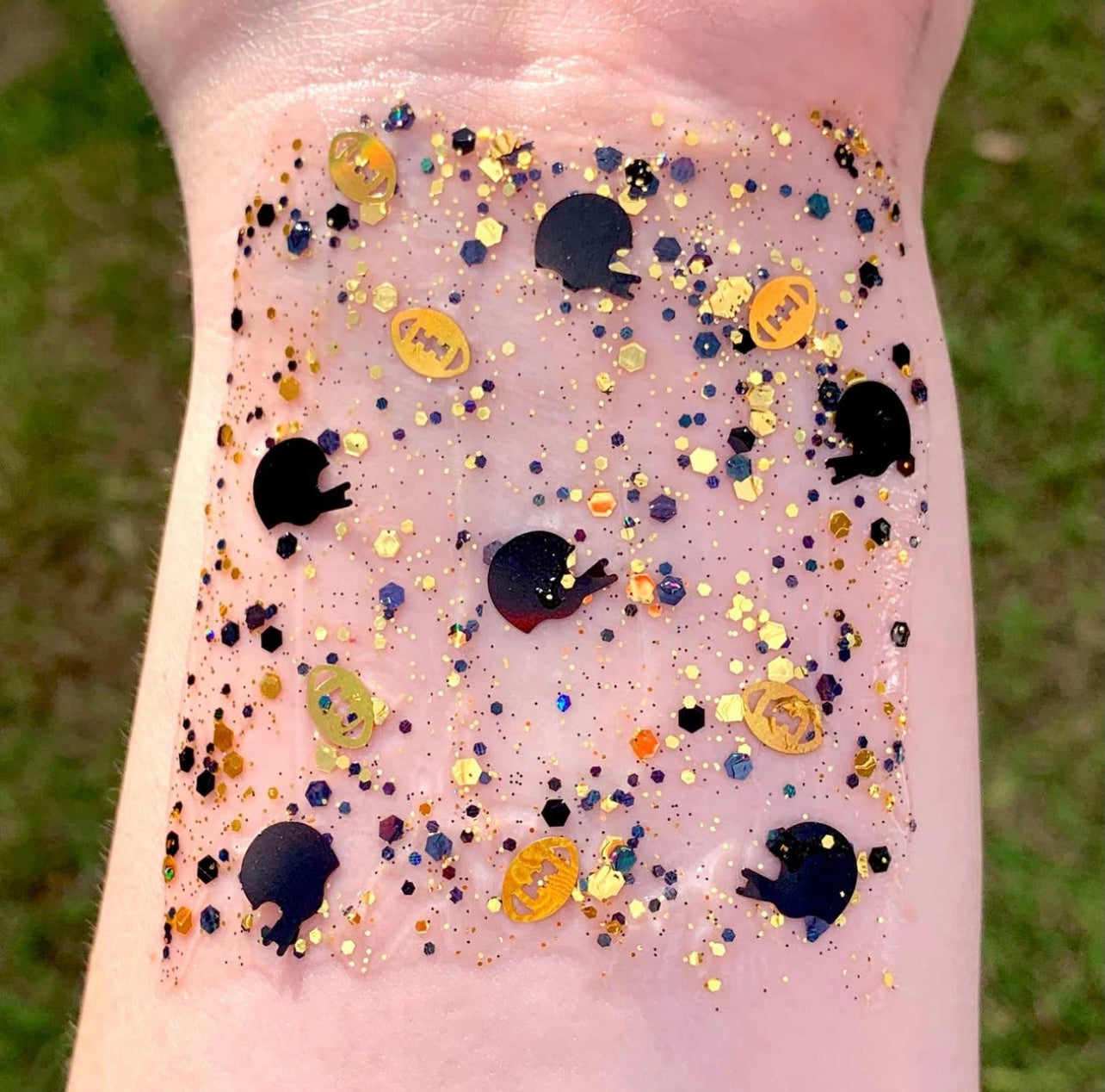 Football Game Day Glitter