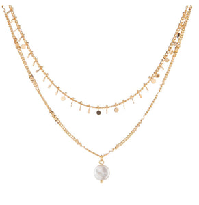 Versailles Pear Layer Necklace