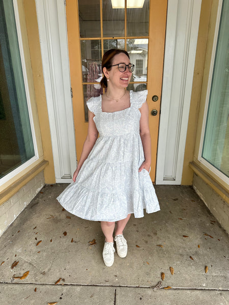 Smocked Mini Dress