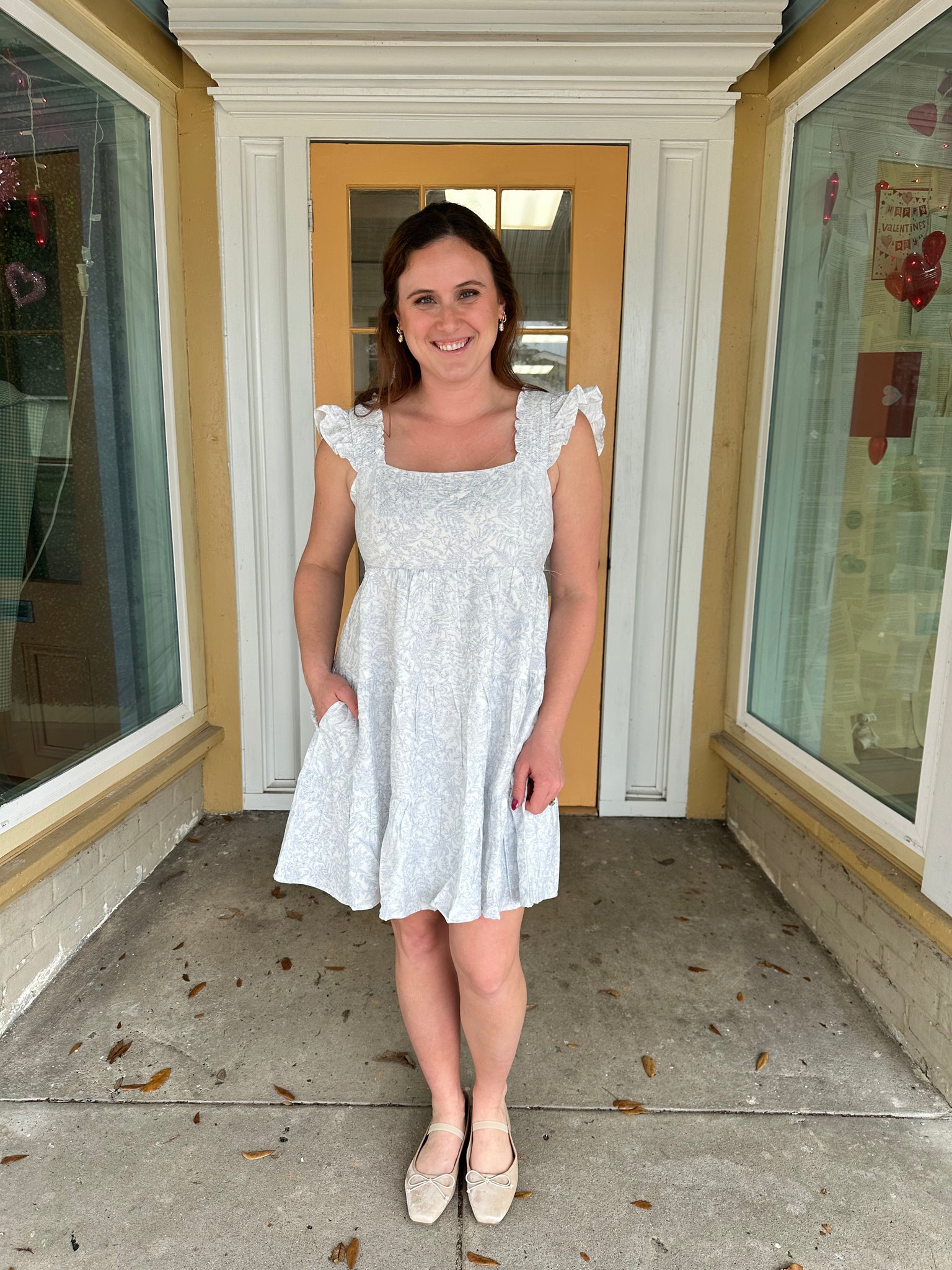 Smocked Mini Dress