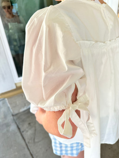 Tiered Puff Sleeve Top