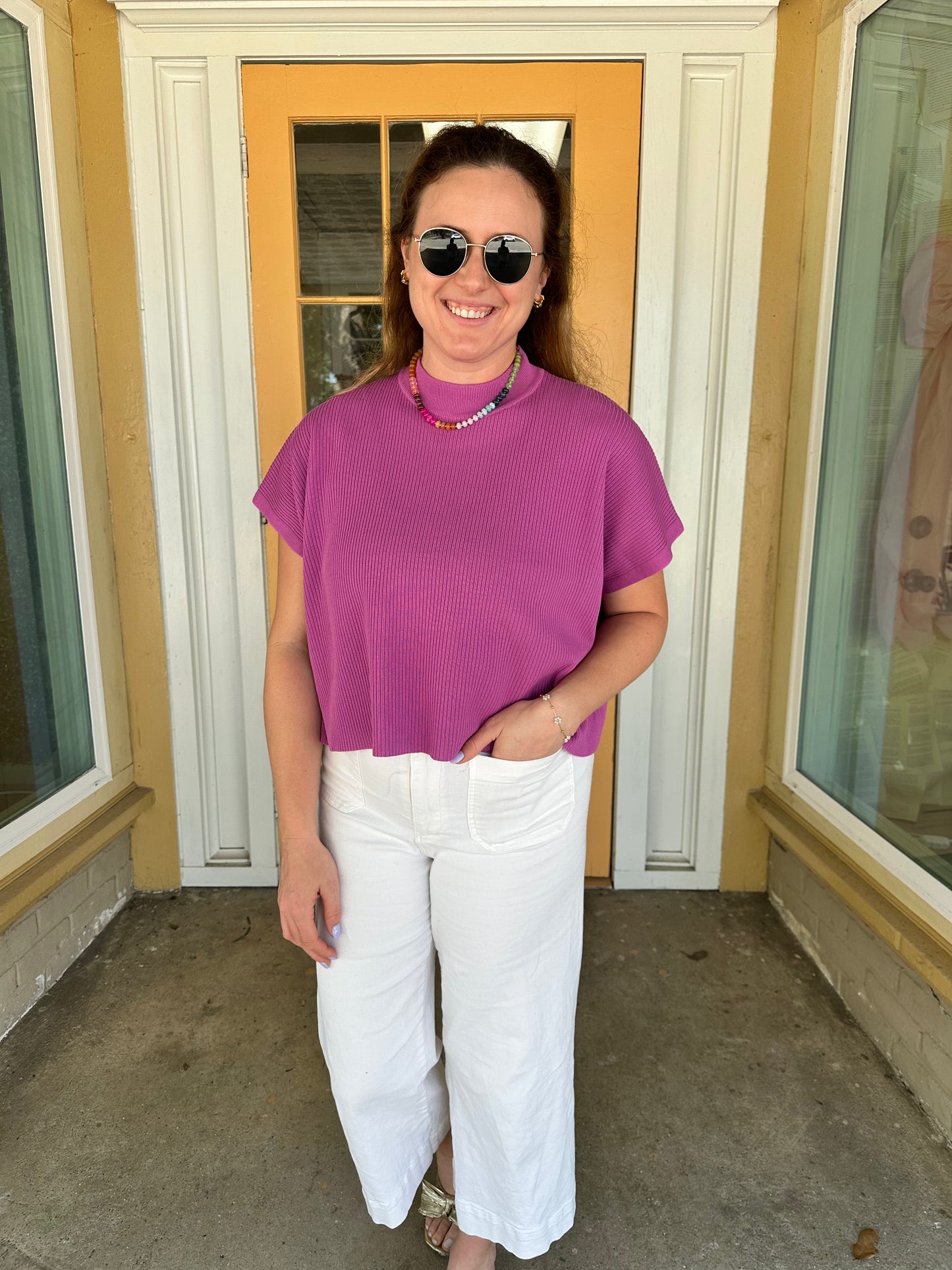 Mock Neck Sweater