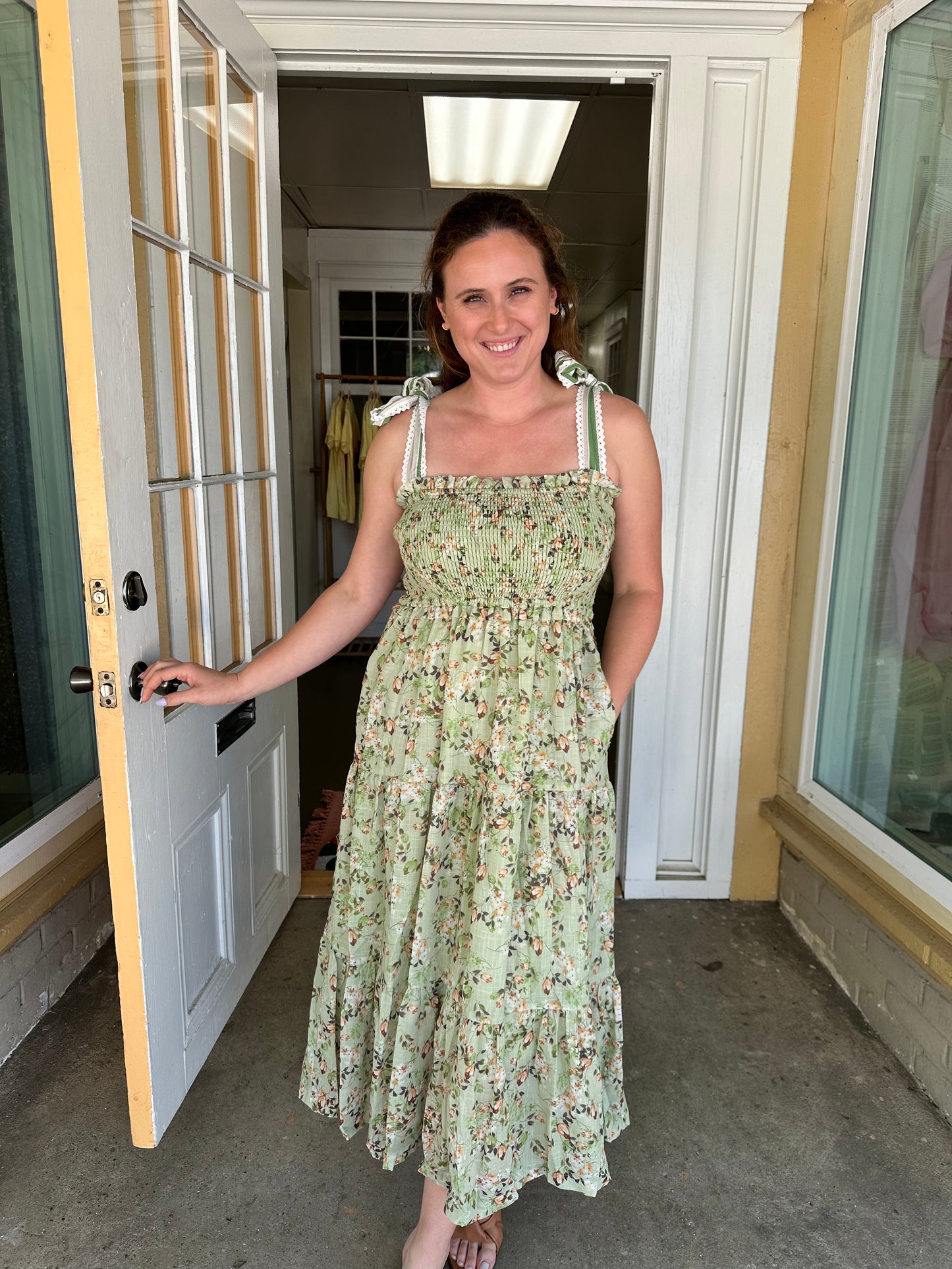 Garden Floral Maxi Dress