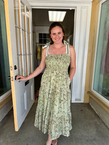 Garden Floral Maxi Dress