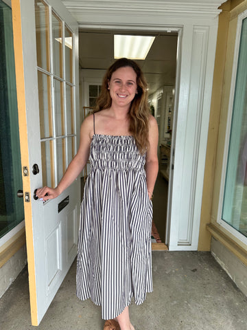Black Stripe Dress