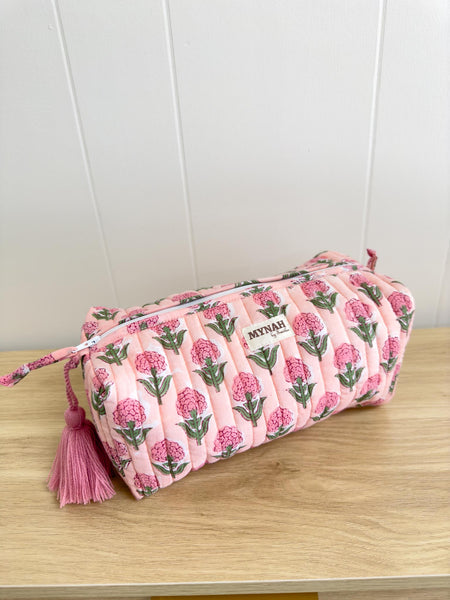 Blush Marigold Make Up Bag