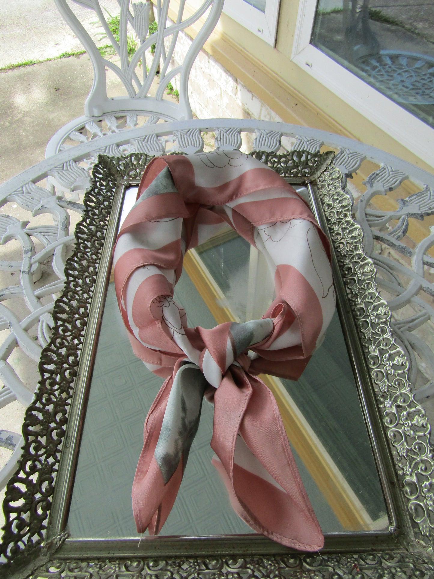 Pink Neck Scarf