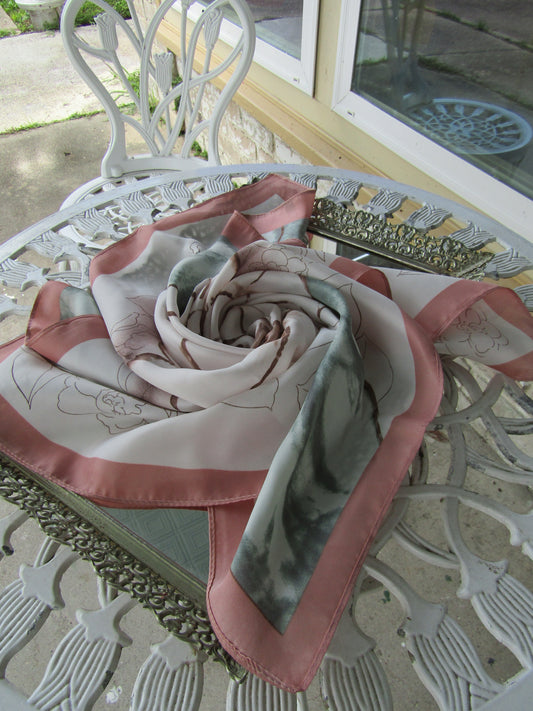 Pink Neck Scarf