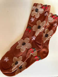 Floral Fun Socks