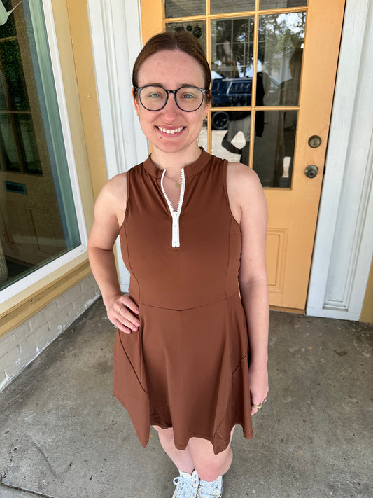Zip Tennis Dress