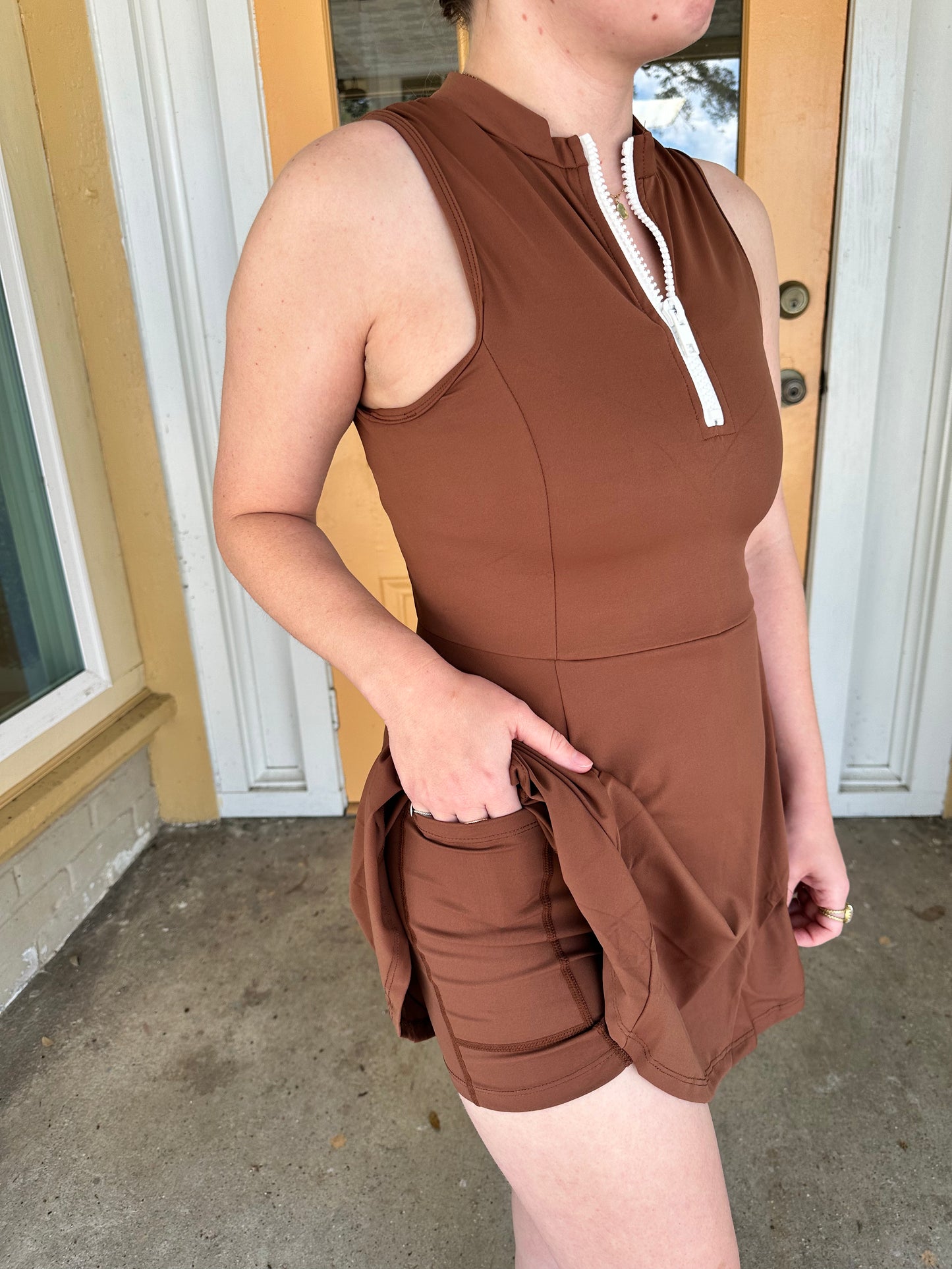 Zip Tennis Dress